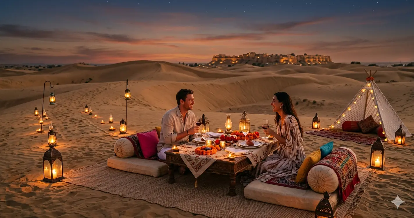 Candle Light Desert